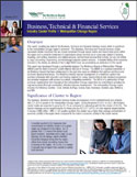 Business, Technical, and Financial Services